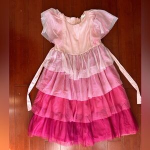 Mini-Boden Tiered Tulle Dress size 7/8 Y.